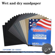 230x280mm Wet and Dry Sand Paper Mixed Assorted 60-10000Grit Car Paint Sandpaper