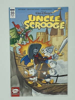 IDW UNCLE SCROOGE #20 (424) RI COVER - Rare!