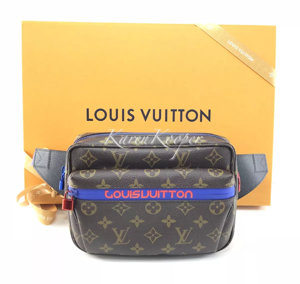 LOUIS VUITTON Louis Vuitton S Lock Slingback Waist Bag M45864