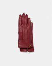 NWT- Coach Women Classic Leather Gloves Color- Cherry, Size 7