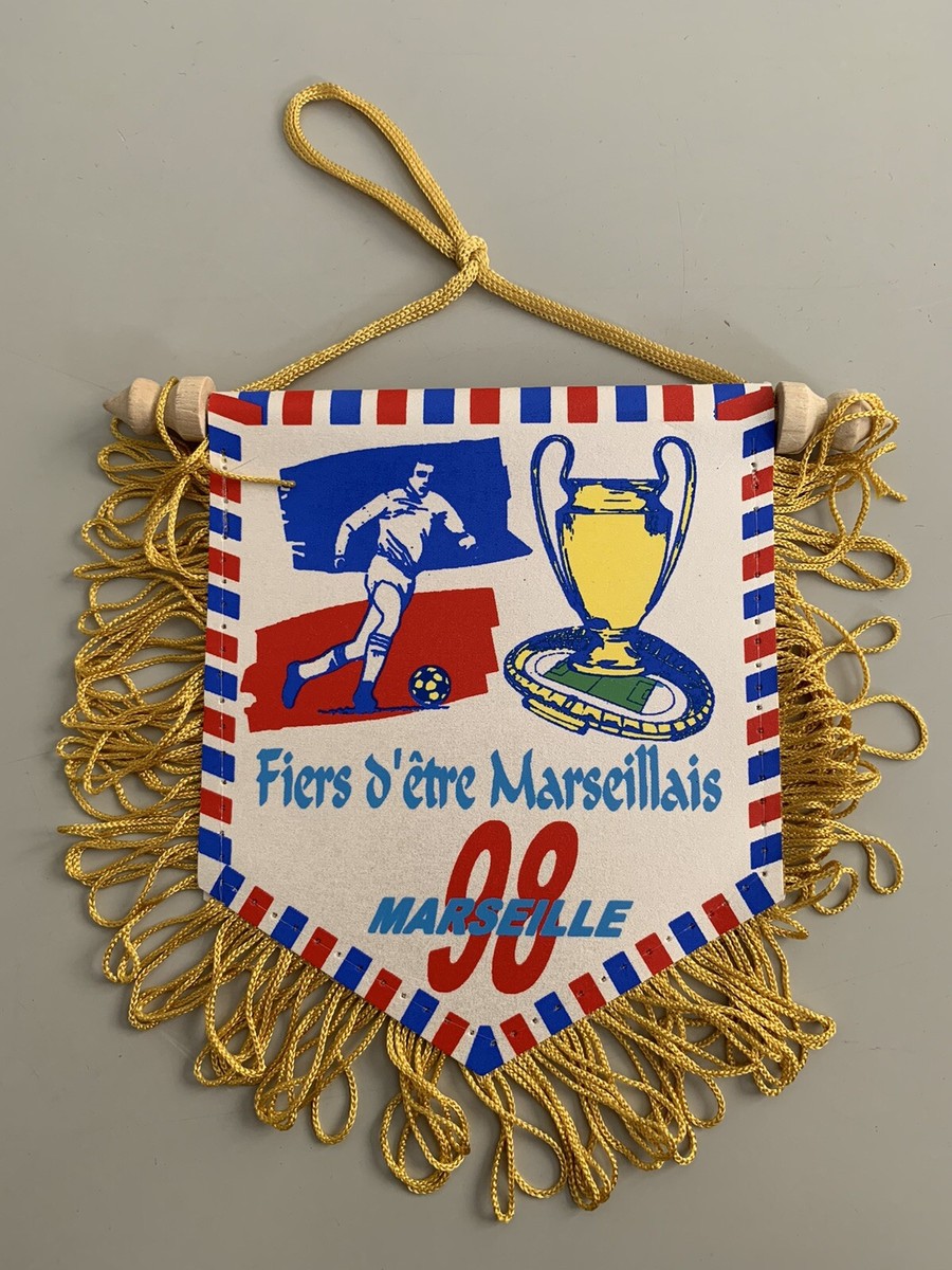 Fanion OM vintage Marseille – 1980
