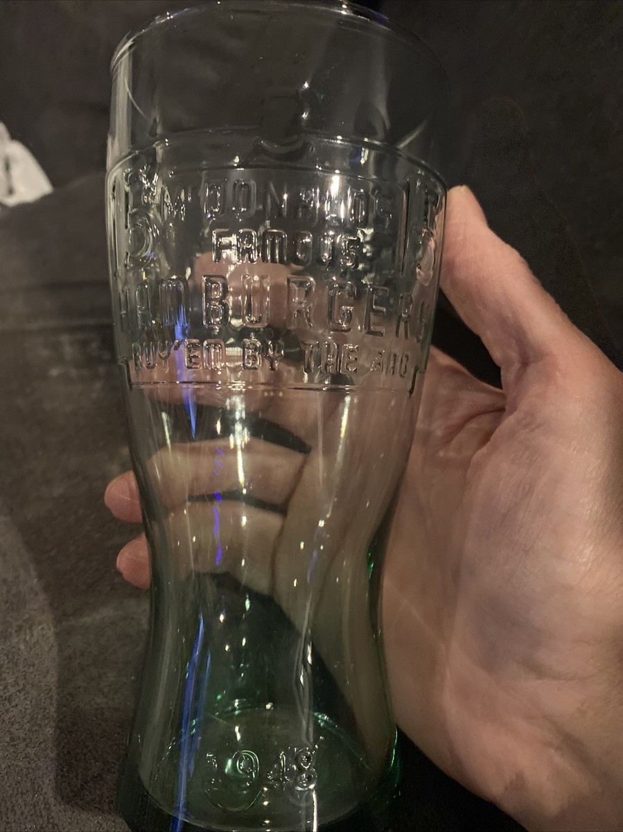 1948 McDonalds 16oz Collectible Retro Green Drinking Collectible Glass |  eBay