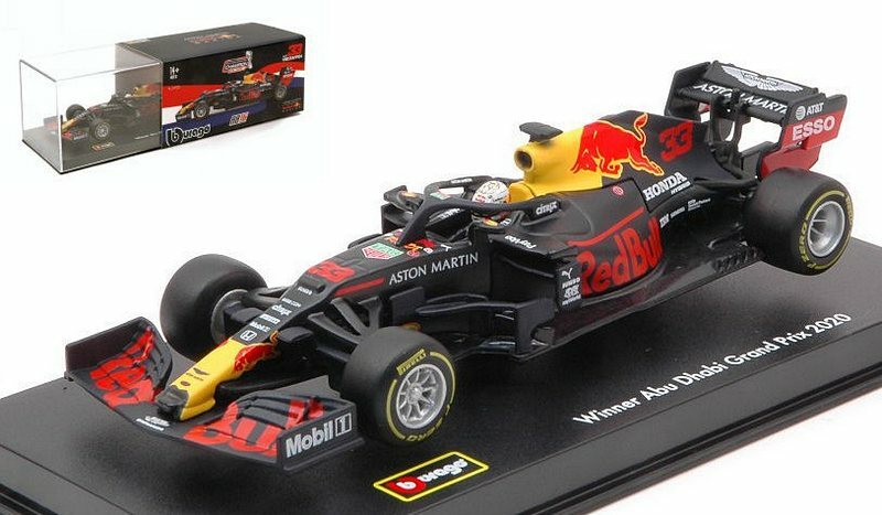 Red Bull RB16 Winner GP Abu Dhabi 2020 Max Verstappen 1:43 BURAGO 38053