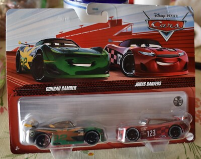 Disney Pixar Cars CONRAD CAMBER & JONAS CARVERS METAL COLLECTION NEW