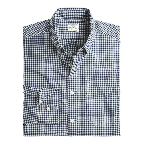 J.Crew Slim Fit Untucked Shirt Mens Secret Wash Long Sleeve Casual Button Down - Picture 10 of 10