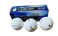 3 Nike Crush Rabobank Golf Balls Rare Discontinued READ