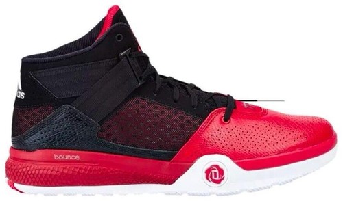 Adidas D Rose 773 III Scarlet Red Black Basketball Sneakers  display picture 2