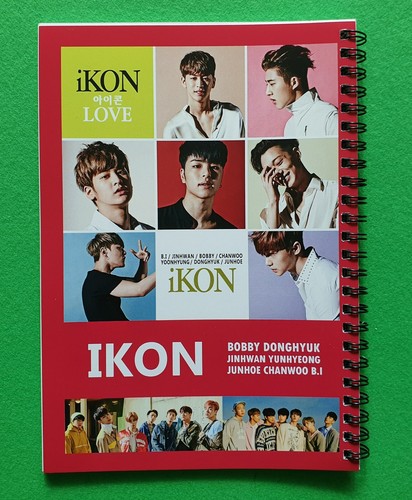 iKON Notebook KPOP Star iKON (5.9" x 8.2") - Picture 2 of 7