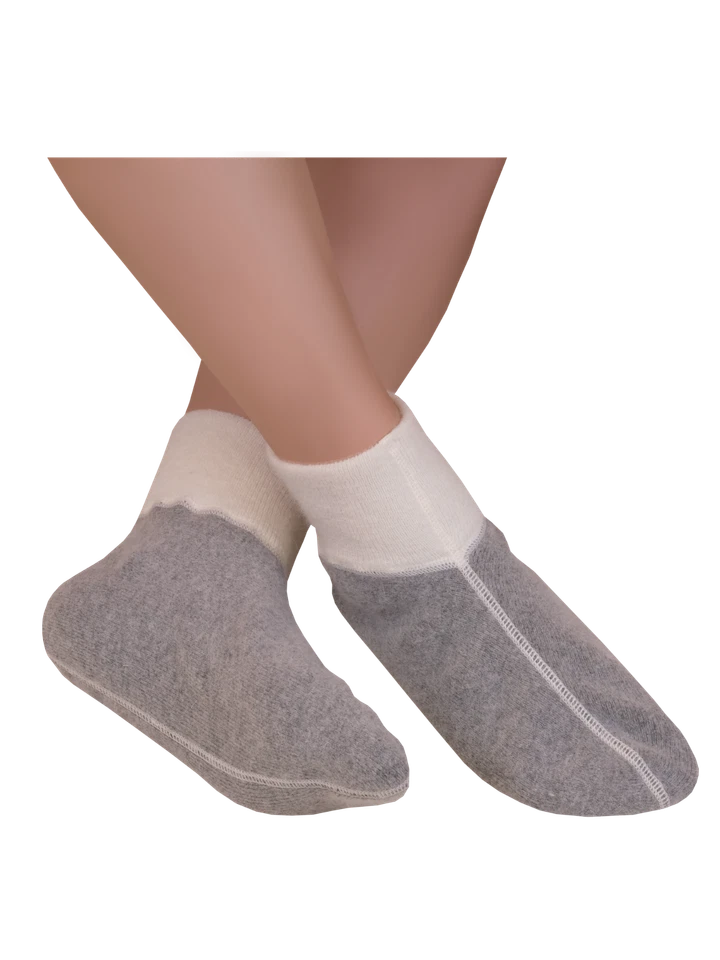 Bettschuhe Fußwärmer Bettsocken Schlafsocken Winter wobera ANGORA 75% Angora
