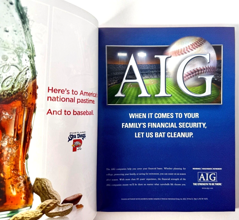 Portland Sea Dogs 2007 Program, 2006 Eastern League Champions - Image 2 of 4