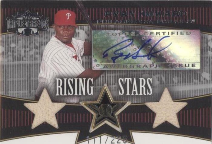 2006 Topps Triple Threads - Ryan Howard #108 - 1 of 1