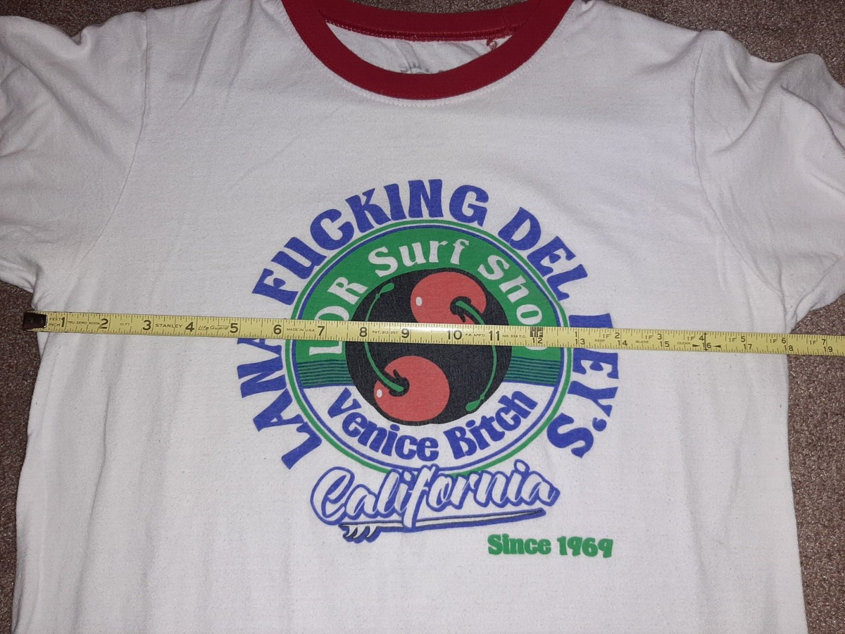 RARE HTF Official Lana Del Rey LDR SURF SHOP Venice B*tch Tee Top