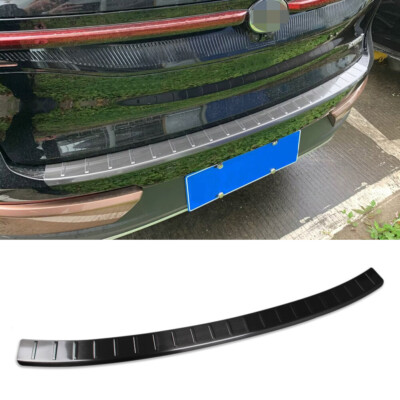 Car for Toyota Crown 23-2025 Rear Outer Bumper Sill Plate Cover Guard Trim Black