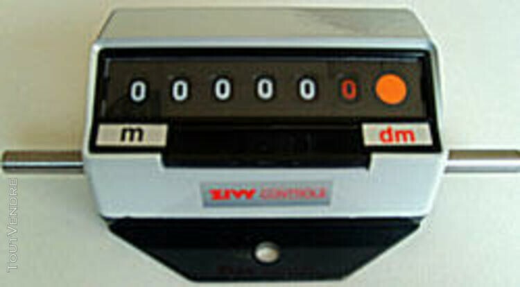 Compteur métreur totaliseur Saphir mécanique pour mesure de longueur