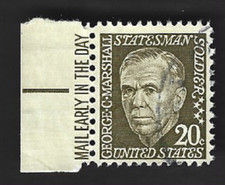 Sc# 1289 20 George C. Marshall  