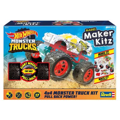 Revell 50318 - Hot Wheels - Monster Trucks - Blazed Maker Kitz - 1:32, Hissy Fit