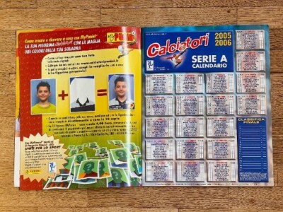 Album figurine Panini CALCIATORI 2005 06 COMPLETO sticker card