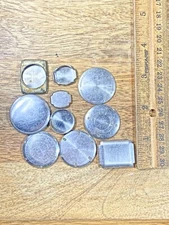 Assorted Lot Of Old Watch Case Parts (Lot Of 10) (KD1773)