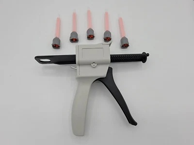 TRAKTRONIX 3M EPX Scotch-Weld Style 10:1 Mix Epoxy Gun 62-9170-9930-1 45ML & 9153 Nozzles