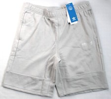 adidas Originals Youth Boys XL Adventure Shorts Gray French Terry HE2060