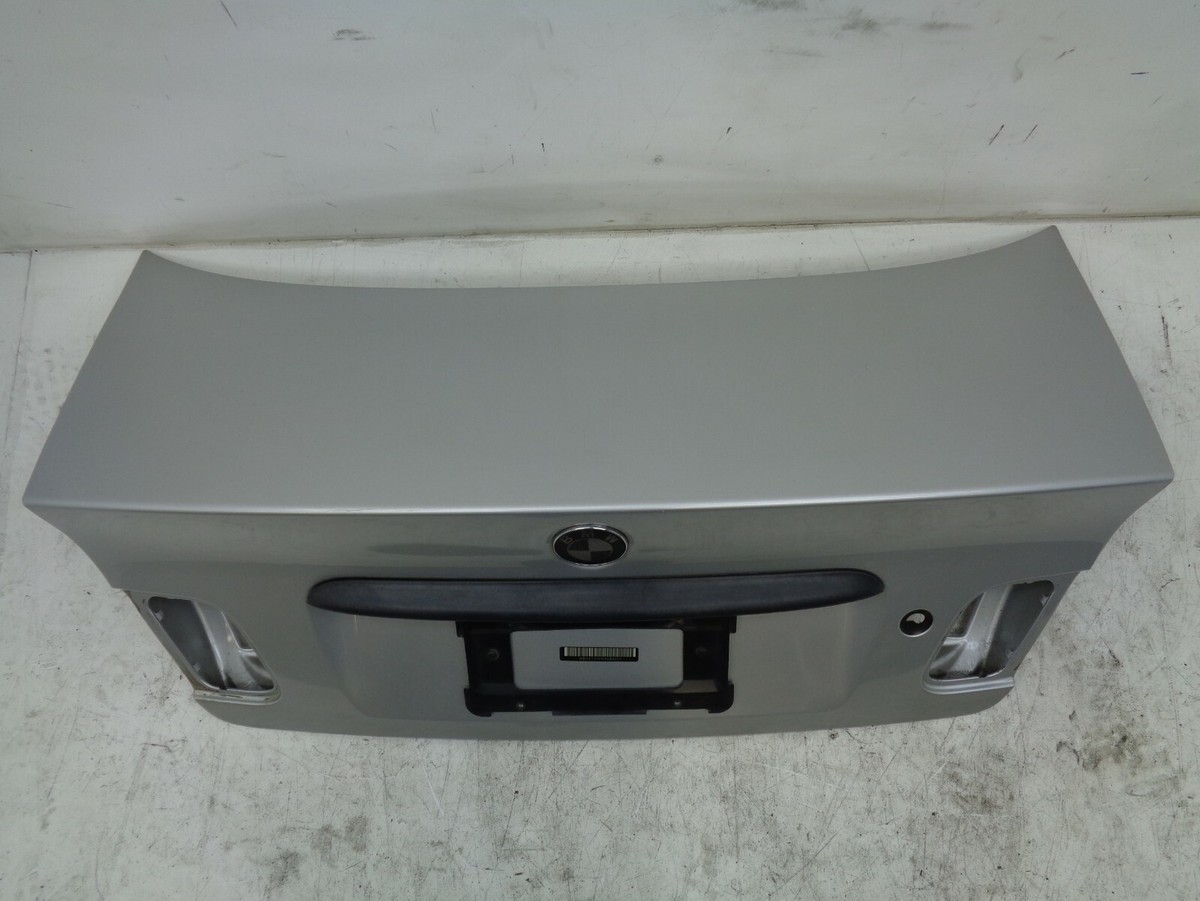 2001-2005 BMW E46 325I SEDAN REAR TRUNK LID SHELL SILVER OEM