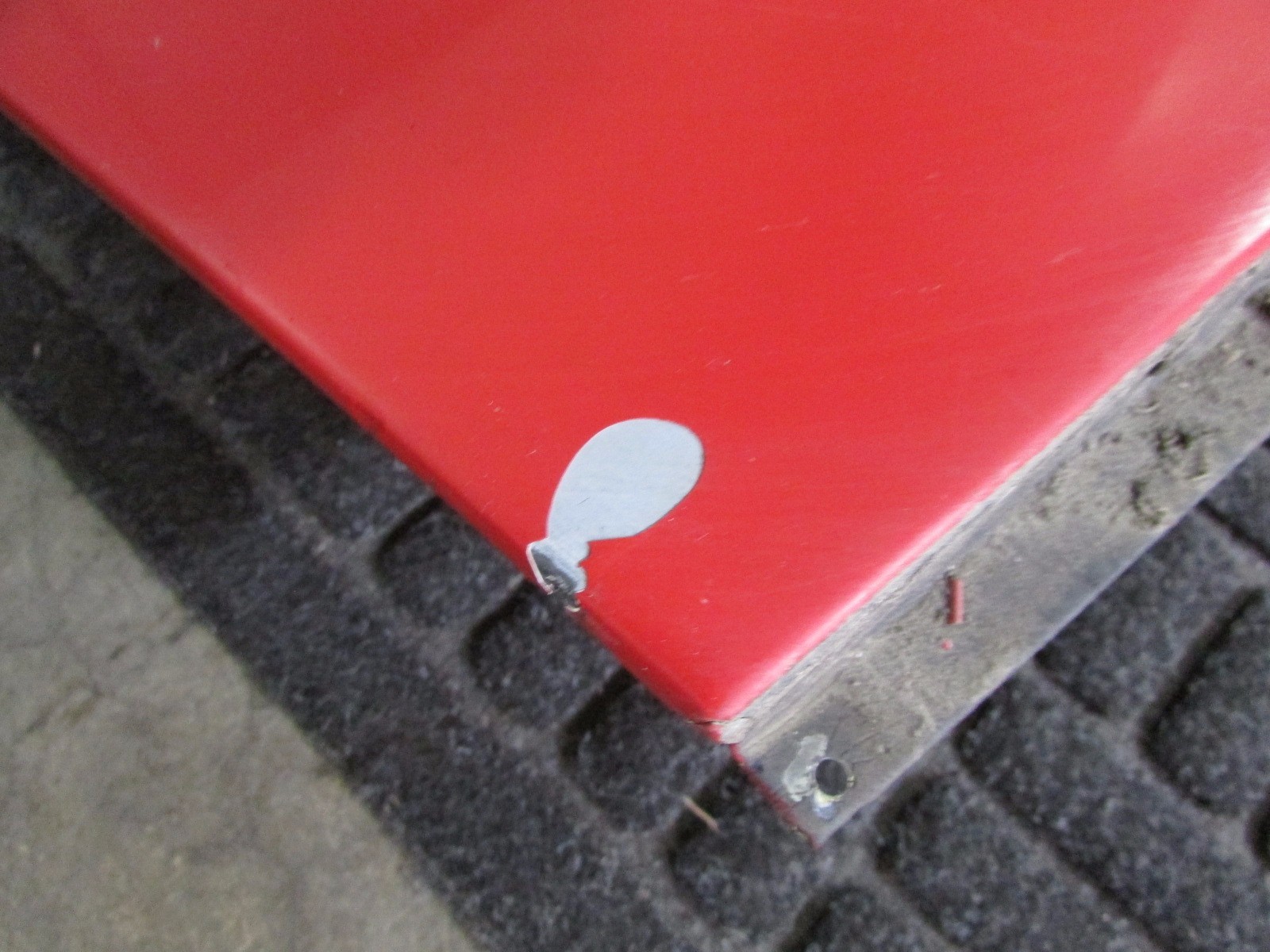 Ferrari Mondial, Front Hood, Red, Used, P/N 60544000