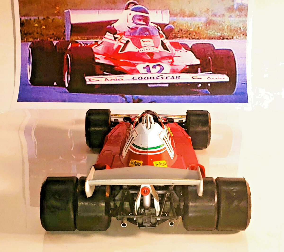 ヴィンテージ品　ヴィンテージ　Polistill 戦車 POLISTIL - VINTAGE DIECAST 1/16 FERRARI 312 T6 F1 - #11 NIKI