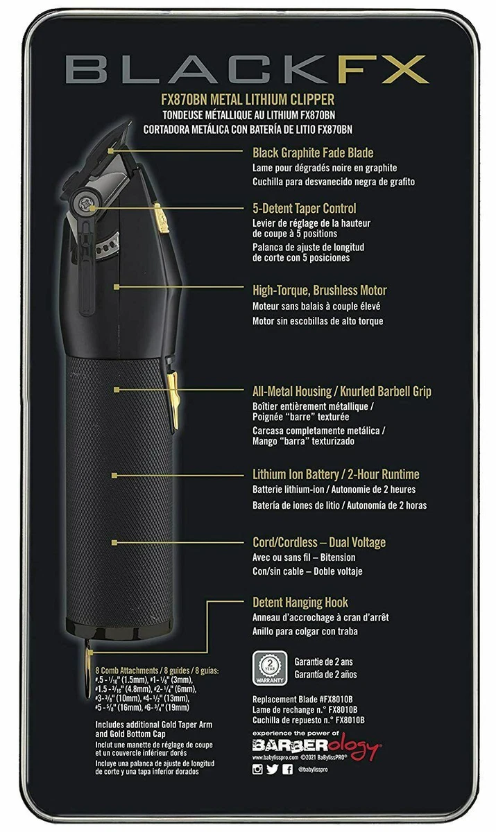 Babyliss pro negra sale