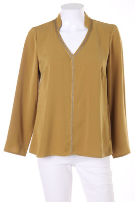 cache cache Tunic Blouse Metallic Effect 1 = D 34 mustard