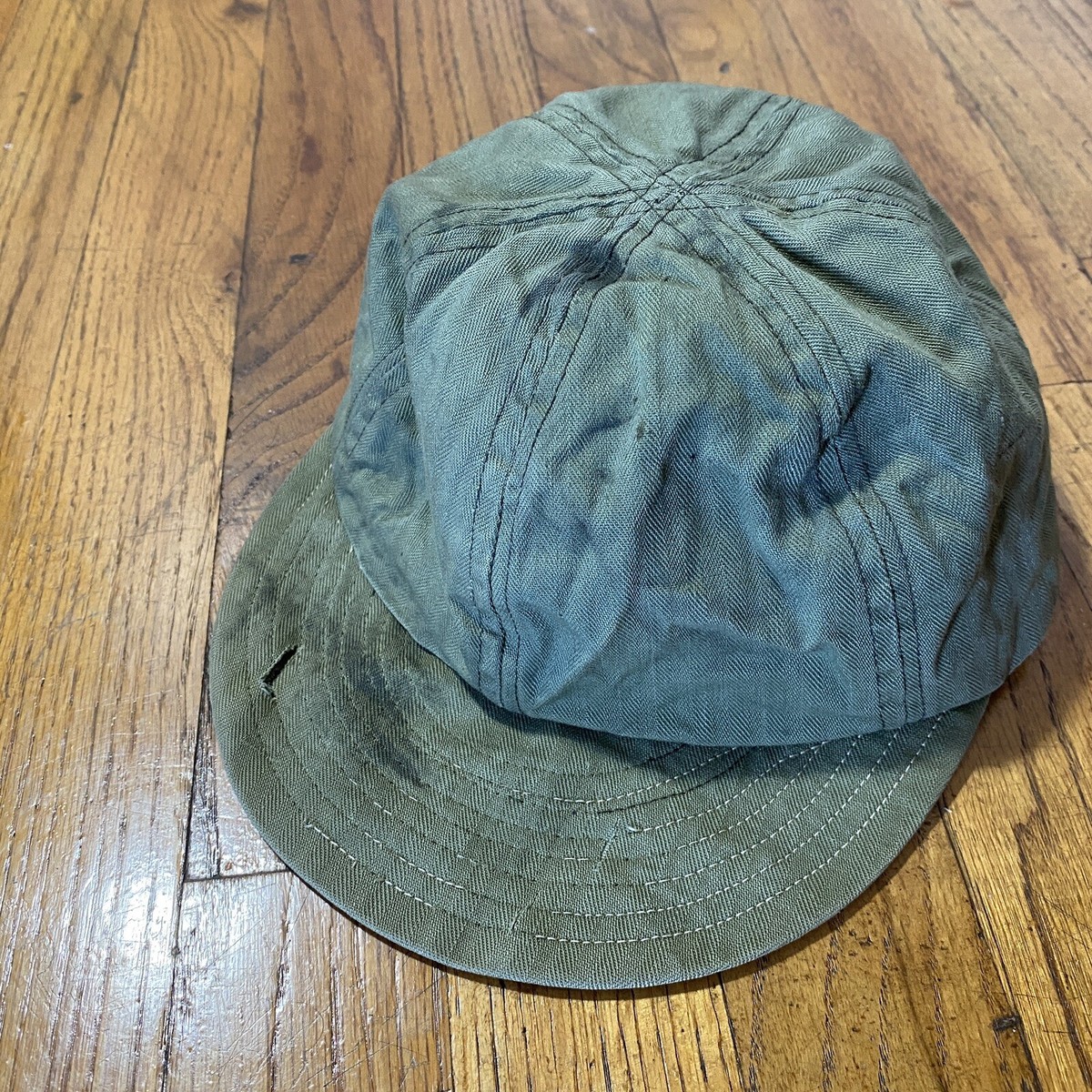 個人装備 WW2 US ARMY AIR FORCE A3 HBT MACHNIC CAP s-l1200.jpg