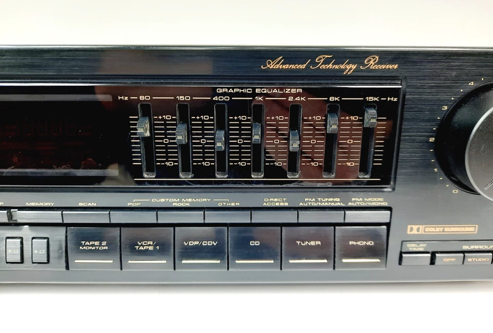 Vintage Pioneer VSX-3600 AV Stereo Receiver 7 Band EQ, No Remote, Tested Working - Image 3 of 4