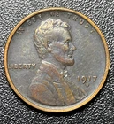 Low Mintage 1917-D Very Fine Lincoln Wheat Cent