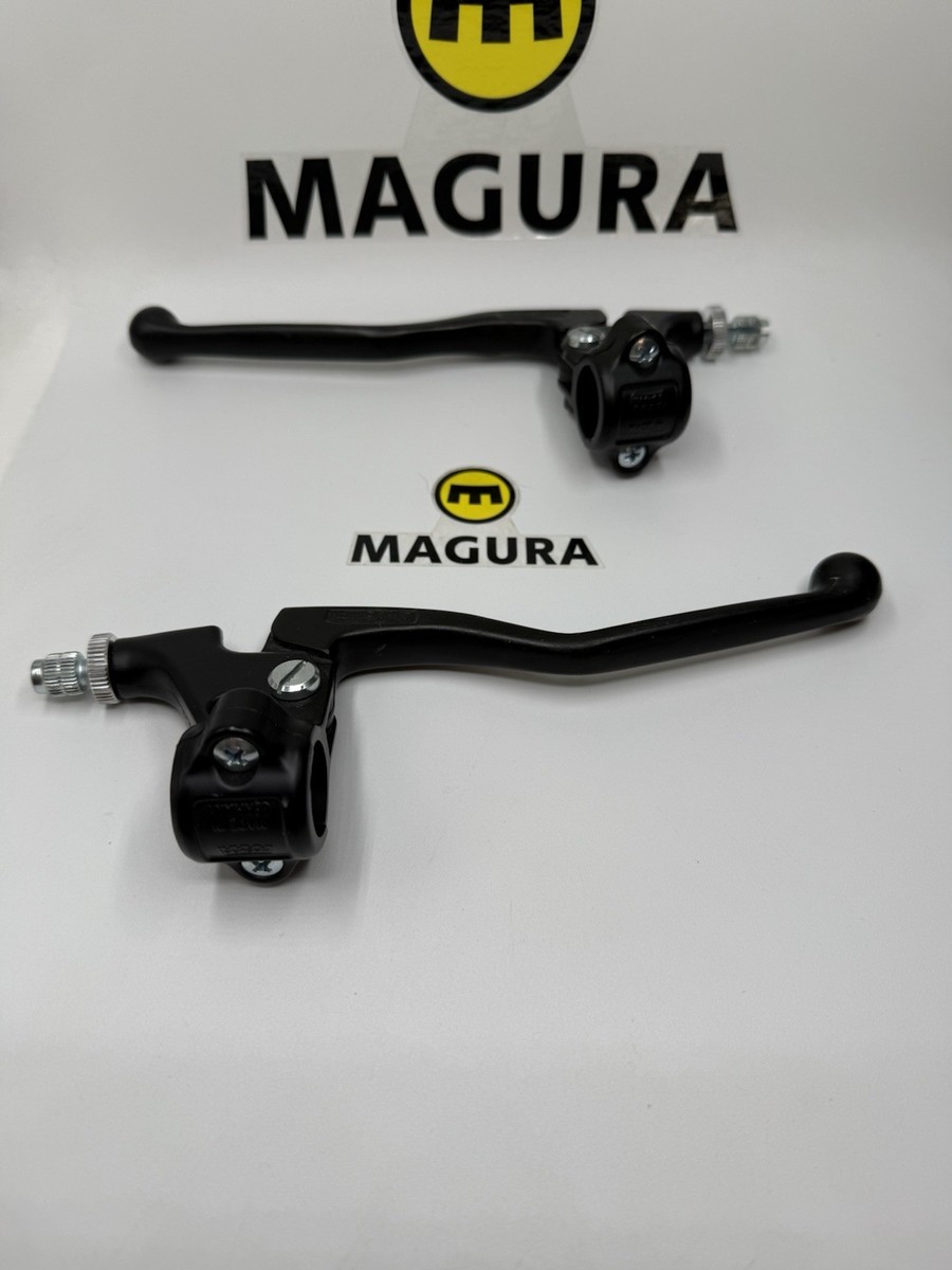 メル子 New Pair of OEM MAGURA LEVERS MAICO 125 250 400 501 | eBay