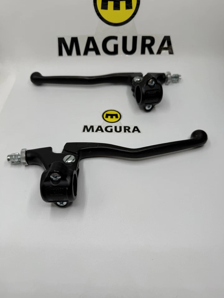 Nuevo par de palancas OEM MAGURA MAICO 125 250 400 501 Foto 2 de 4