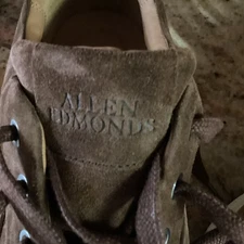 Allen Edmonds New Suede Brown Shoes Size 11 Men's Nice Shoes