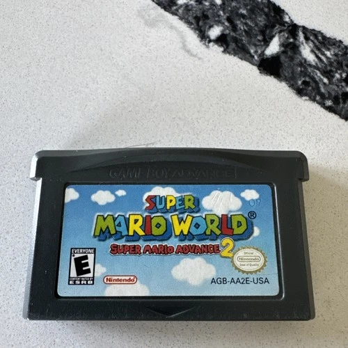 Super Mario World: Super Mario Advance 2 Nintendo GBA GameBoy Authentic Tested
