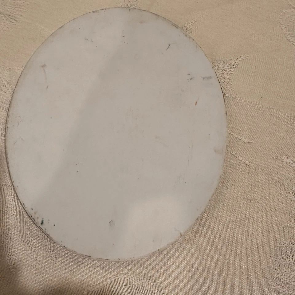 Placa de porcelana pintada a mano con diseño de narciso. Foto 3 de 4