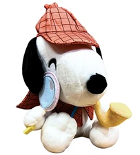 DETECTIVE SNOOPY PEANUTS PLUSH 2025 NYCC NEW YORK COMIC CON EXCLUSIVE 1000 PIECE