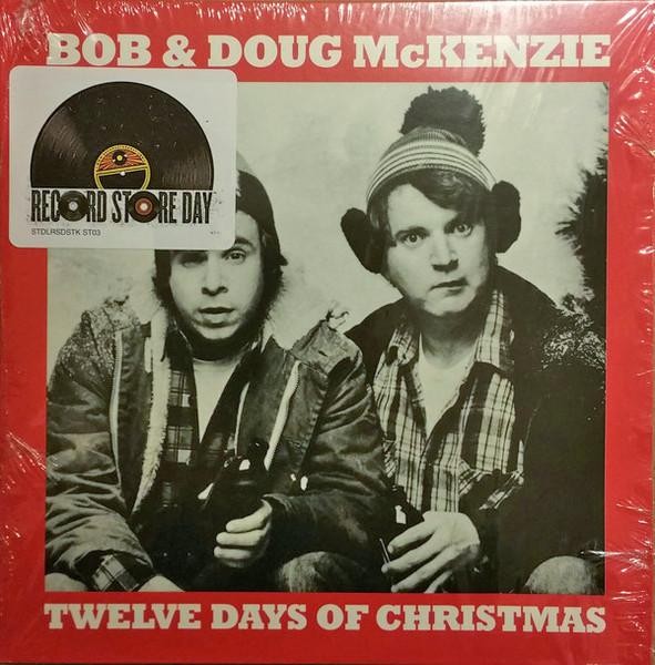 Bob and Doug Mc Kenzie Twelve Days of Christmas 7"" vinyl USA Mercury 2016 red