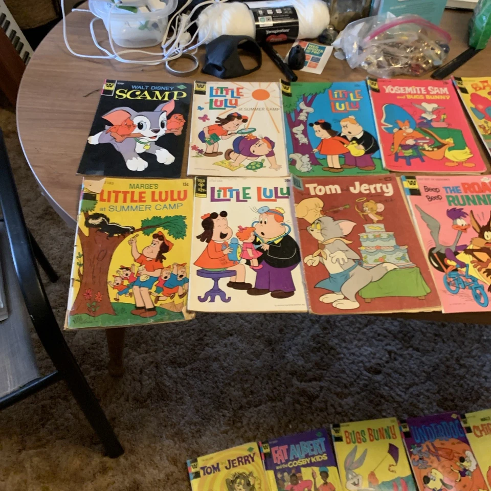 "Lote mixto de 59 cómics de Whitman Publishing años 70" Foto 3 de 4