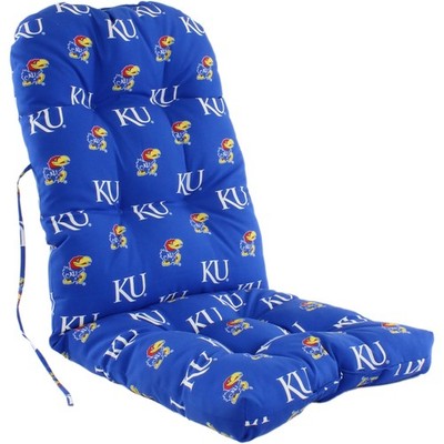 Everything Comfy Kansas Jayhawks Patio Adirondack Chair Cushion