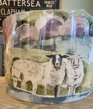 MADE TO ORDER LAMPSHADE VOYAGE MAISON BUTTERMERE SWEETPEA HIGHLAND SHEEP 