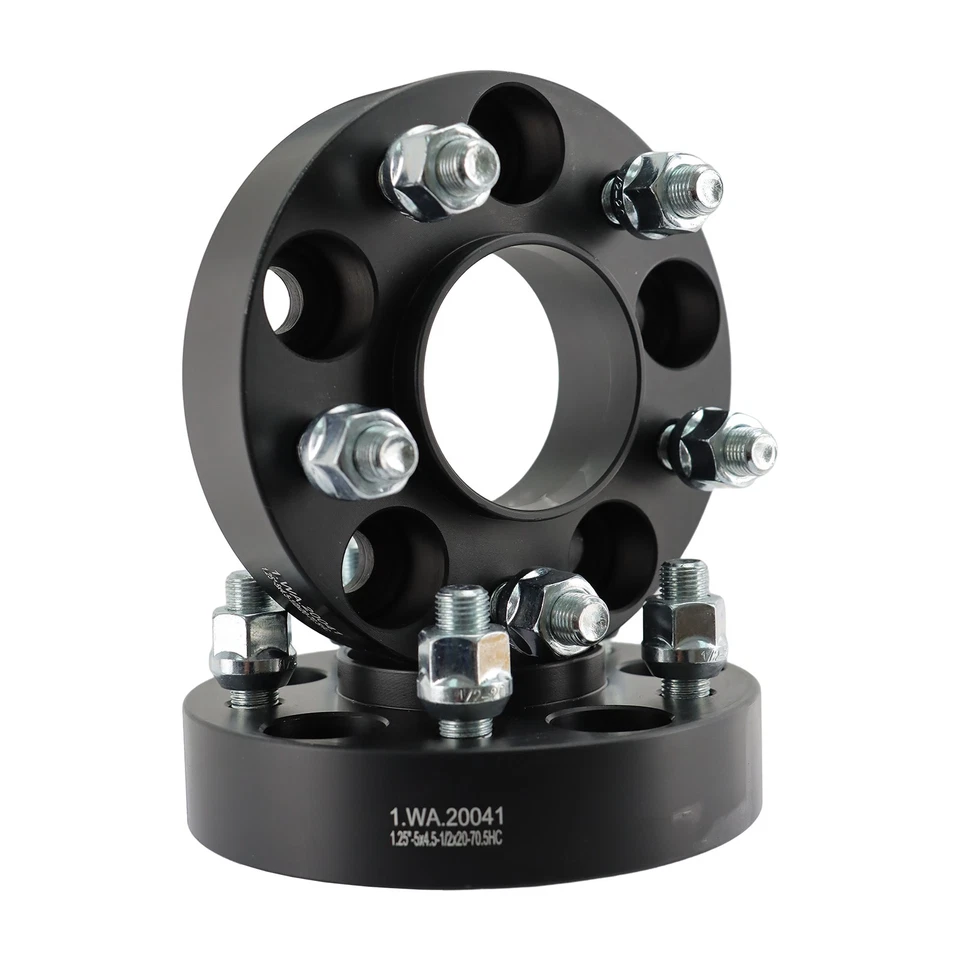 2PC 1.25" Hubcentric Wheel Spacers 5x4.5 5x114.3 for Ford Ranger Mustang Mazda - Image 3 of 4