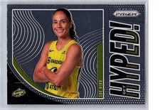 2020 Panini Prizm WNBA Get Hyped #5 Sue Bird Card Seattle Storm Insert