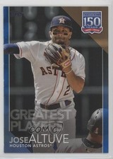 2019 Topps Update 150 Years of Professional Baseball Blue Jose Altuve pv4