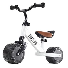  Baby Balance Bike 1-2 Year Old, Mini Cruiser Bike for One Year Old B-White