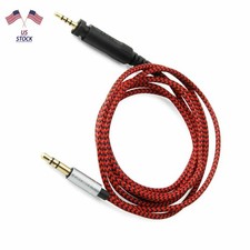 Red Audio Cable Cord For Shure SRH840 SRH940 SRH440 SRH750DJ Headphone aa