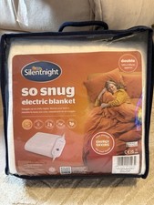 Silentnight Comfort Control Electric Blanket White Double