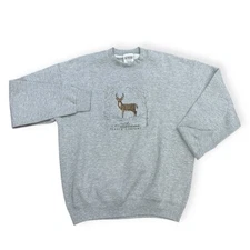 B Wear USA Vintage Sweatshirt Men's M – Embroidered The American Fleece Company