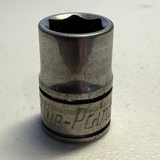 Blue Point 3/8" Drive 11mm 6 Point Shallow Socket Metric Chrome BLPSM3811 USA